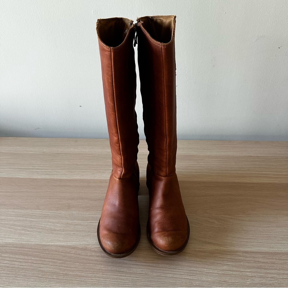 Chaco Women's Brown Leather Boots Cataluna